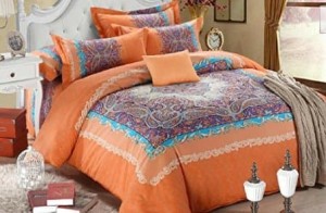 ethnic-orange-duvet-cover-set