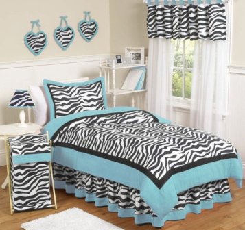 funky-zebra-print-bed-set