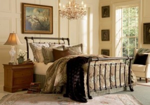 king-tufted-sleigh-bed