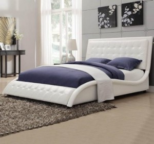 tufted queen bed
