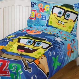 Spongebob Squarepants Toddler Bedding Set