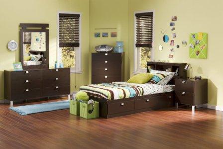 kids storage bed with headboard 2
